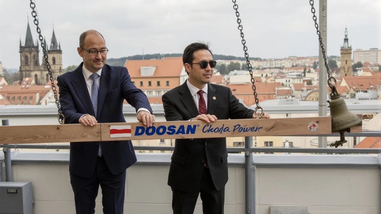 Doosan Škoda Power rozšiřuje působení na pražské burze