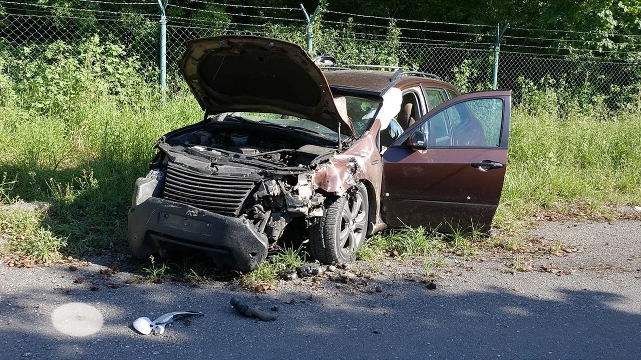 Nehoda dvou aut zablokovala dálnici D10 u Prahy, řidiče transportoval vrtulník