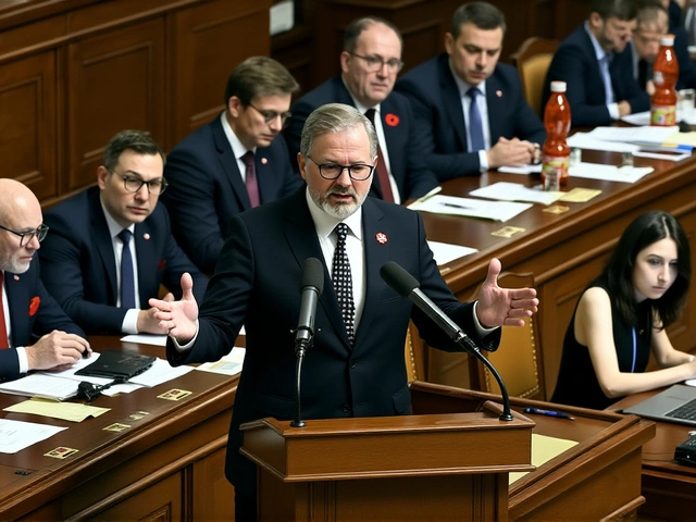Tomio Okamura zvolen předsedou Poslanecké sněmovny, přes varování Fialy a bratra