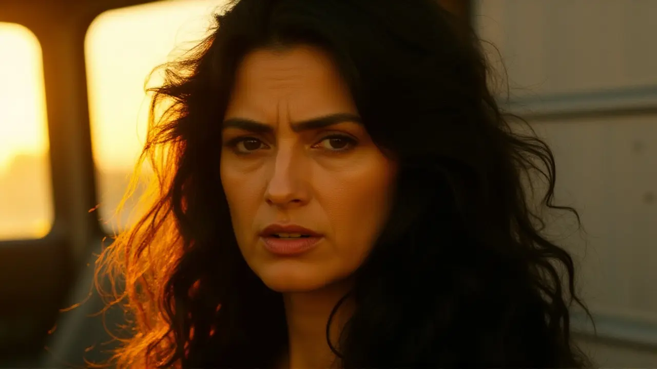 Salma Hayek s šedivými kořeny navštívila mexické prezidentku v paláci