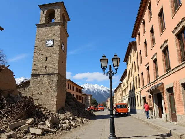 Silné zemětřesení v Itálii: 6,1 stupně v hloubce 414 kilometrů