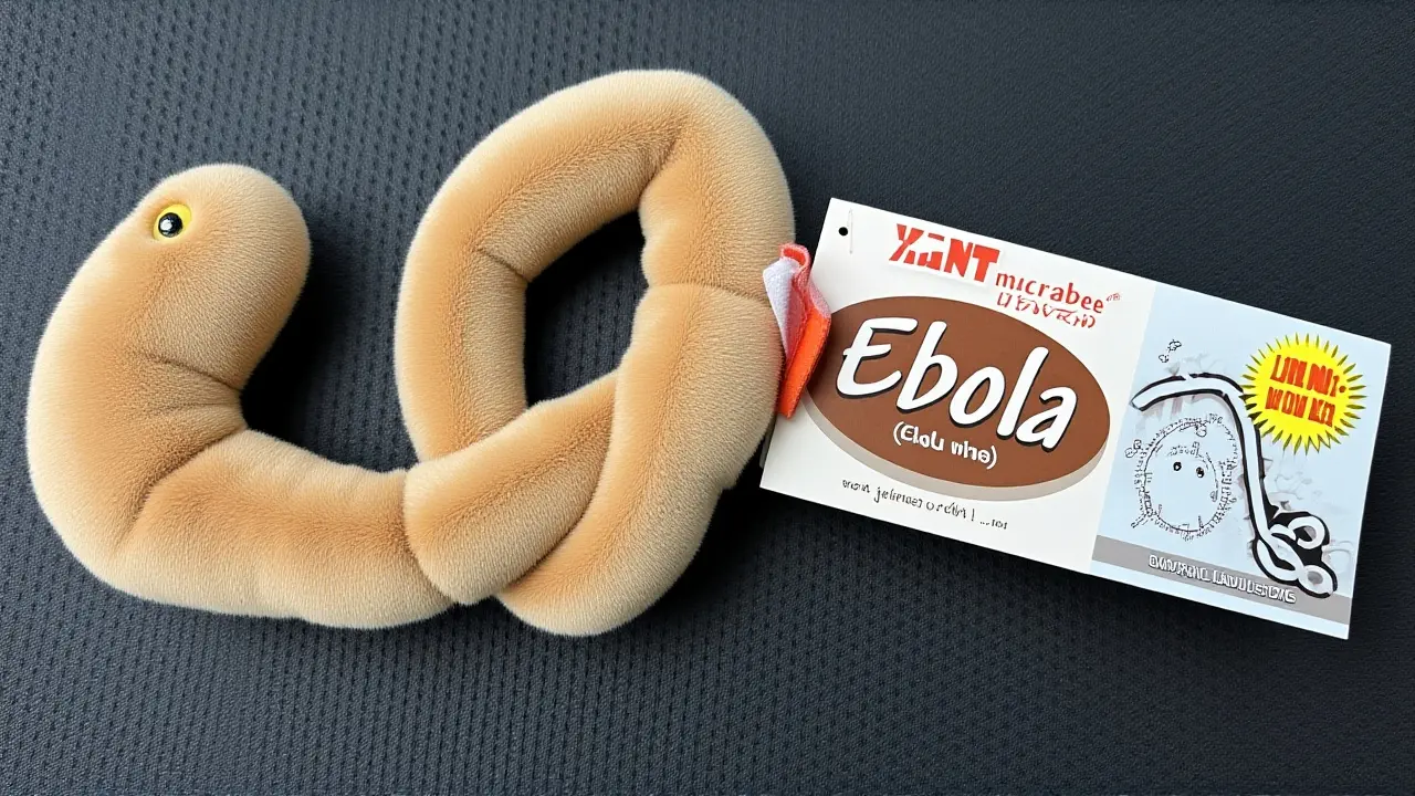 Plyšová ebola: Proč se smrtelný virus prodává jako hračka