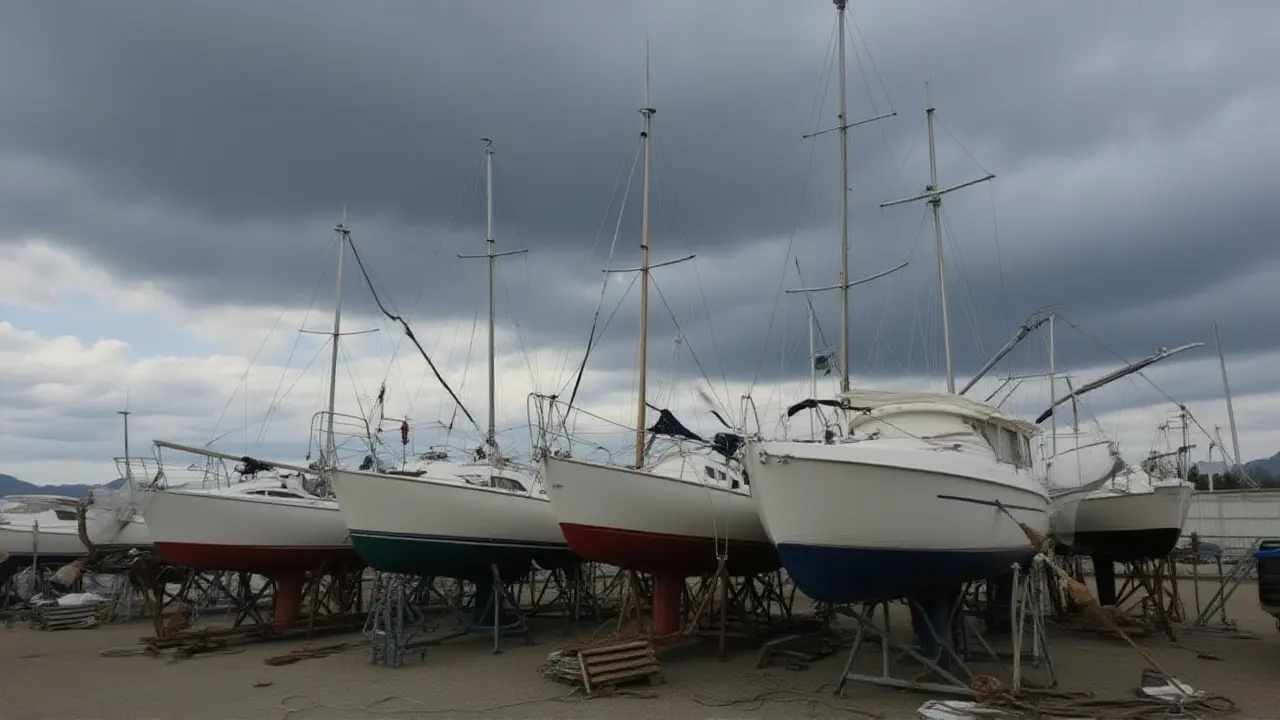 Bouře na Jadranu: Vodní smršť u Istrie, hrozí záplavy