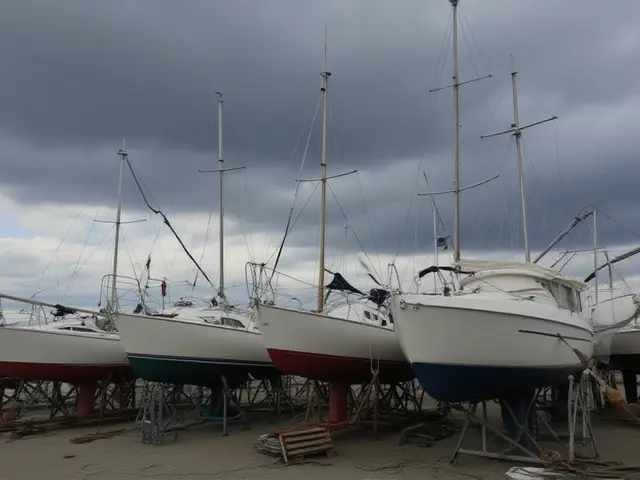 Bouře na Jadranu: Vodní smršť u Istrie, hrozí záplavy